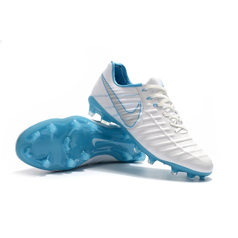 Nike Tiempo Legend VII FG Bílý Modrý